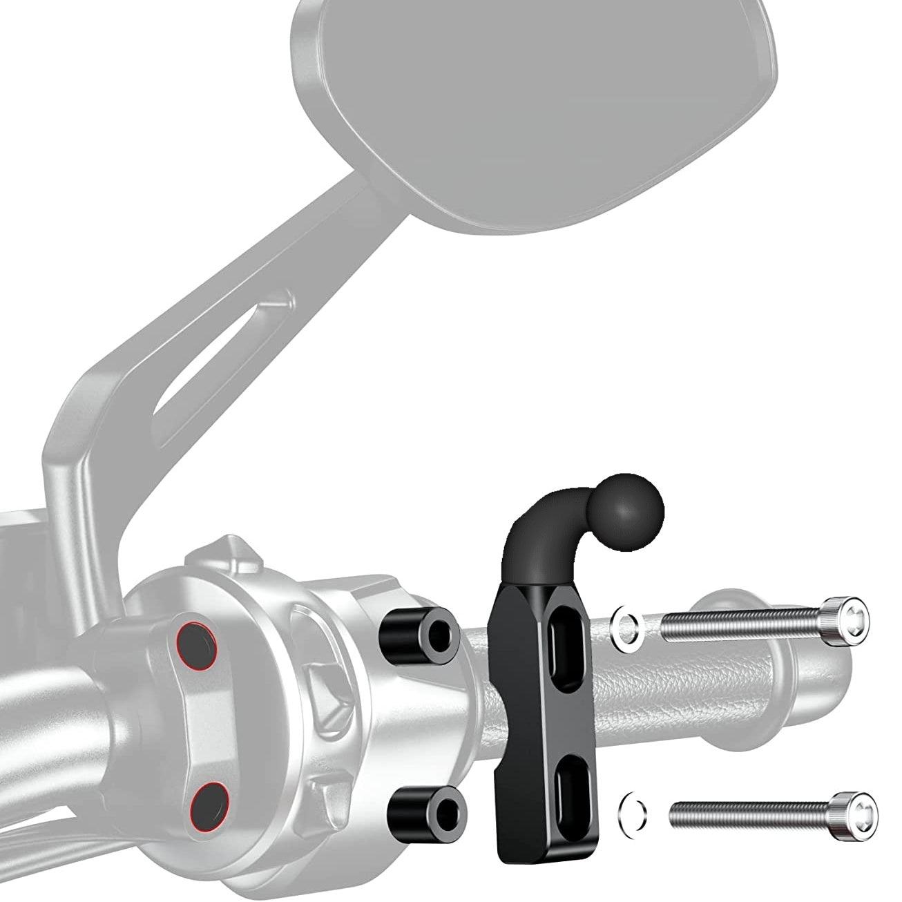 Perch brake/clutch reservoir adapter for Q-Mount PRO/MAX